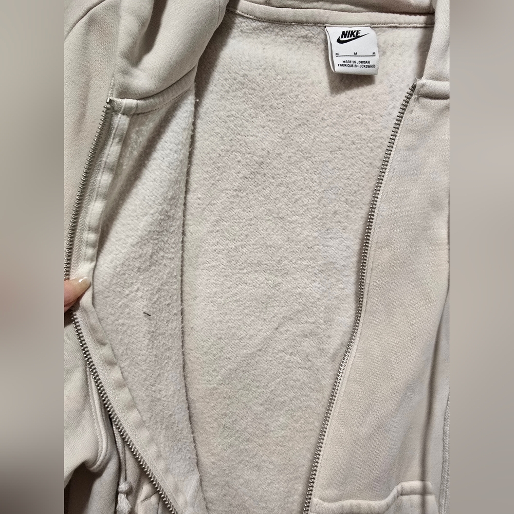Nike Cream Zip-Up Hoodie - Picture 10 of 10